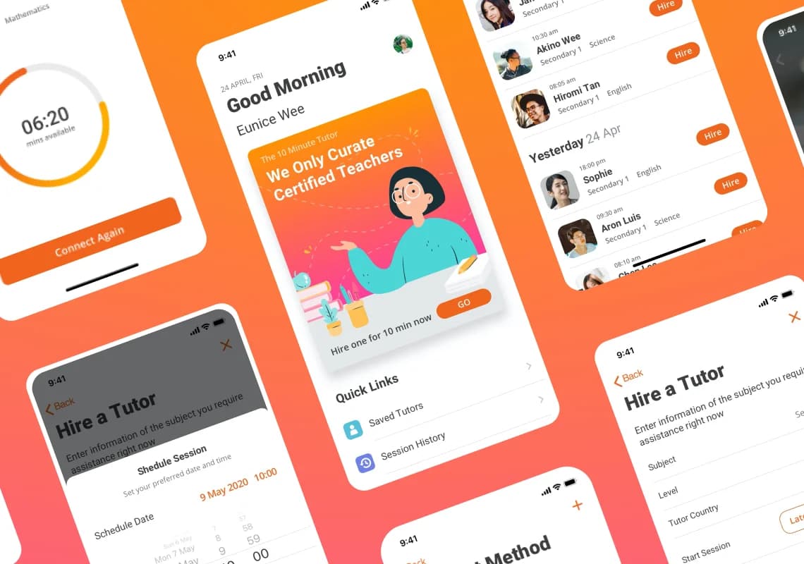 10-min Tutor — Edutech